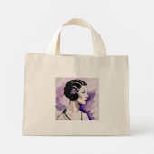  Classic Beauty Mini Tote Bag (Achterkant)