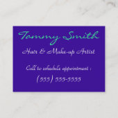 Classic Beauty Visitekaartje (Achterkant)