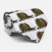 Classic Beavers Mannen Necktie Stropdas (Opgerold)