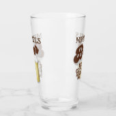 Classic Beer Retro Gepersonaliseerd Glas (Links)