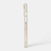 Classic Beige Bud iPhone 16 Hoesje (Linkerkant)