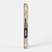 Classic Beige Damask iPhone Hoesje (Rechterkant)