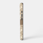 Classic Beige Damask iPhone Hoesje (Linkerkant)