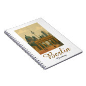 Classic  Berlijn Duitsland Landmark Notitieboek (Rechterzijde)