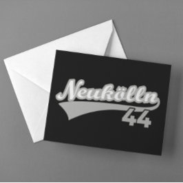Classic Berlin Neukölln 44 Stadsnummer Briefkaart
