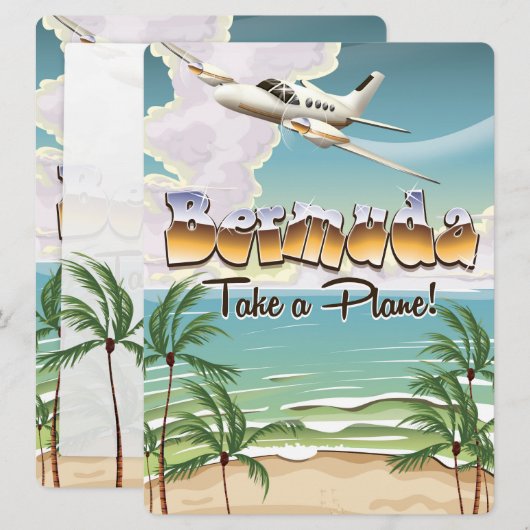 Classic Bermuda poster. (Voorkant / Achterkant)