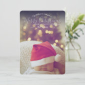 Classic Bewerkbaar met liefde Christmas Kaart (Staand voorkant)