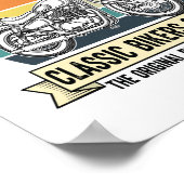 Classic Bikers Crew Motorcycle.jpg Poster (Hoek)