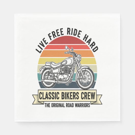 Classic Bikers Crew Motorcycle.jpg Servet (Voorkant)