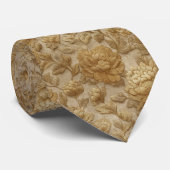 Classic Birthday Gifts For Husband Peonies Flower Stropdas (Opgerold)