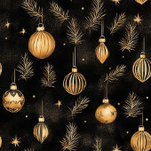 Classic black and gold watercolor holiday throw fleece deken