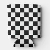 Classic black checkerboard blikjeskoeler (Achterkant)