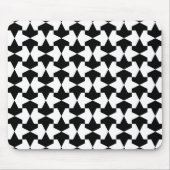 Classic Black en White Muslim Mamluks Pattern Muismat (Voorkant)