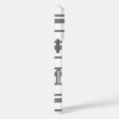 Classic Black en White Tartan Pattern Case-Mate iPhone Case (Achterkant / Rechts)