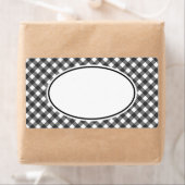 Classic Black Gingham Label (Insitu)