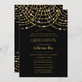 Classic Black Gold Afstuderen-certificering + ontv Kaart