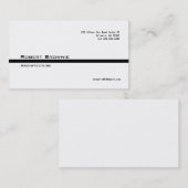 Classic Black Line Visitekaartje (Voorkant / Achterkant)