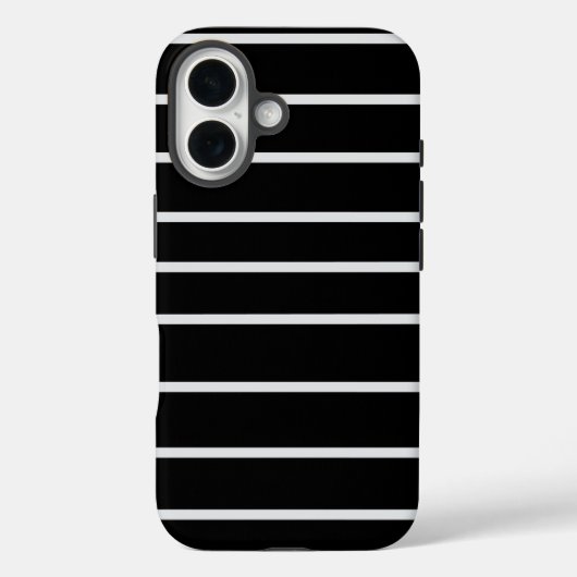 Classic Black Metalic Cream Veil Case-Mate iPhone Case (Achterkant)