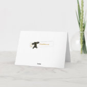 Classic Black Watch Pset Afstuderen Kaart (Achterkant)