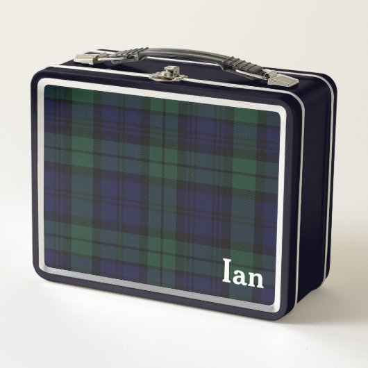 Classic Black Watch Tartan Aangepast (Voorkant)