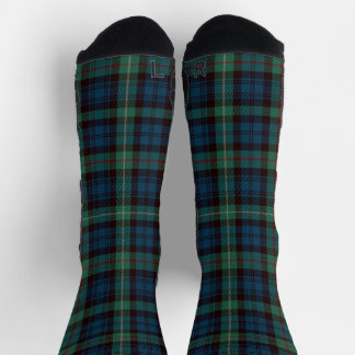 Classic Black Watch Tartan Socks, Traditional Scot Sokken