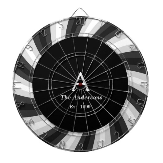 Classic Black White Family Game Amusement Dartbord (Voorkant)