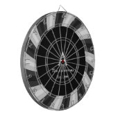 Classic Black White Family Game Amusement Dartbord (Voorkant Links)
