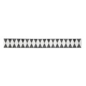 Classic Black White Harlequin Diamond Argyle Satijnen Lint (Voorkant)