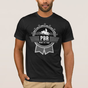 Classic Blacked Out Logo PBR TEAM T-shirt