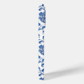 Classic Blauw & Wit Antiek Chinoiserie Monogram Case-Mate iPhone Case (Achterkant / Rechts)