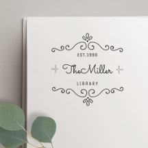 Classic  Bloeiende Familie Bookplate