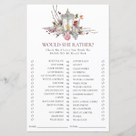 Classic Bloemen Rozen & Lantaarn Vrijgezellenfeest