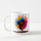 Classic Bloemenexplosie Mok - 11 oz (Links)