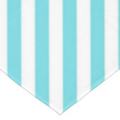 Classic blue and white diagonal stripes tafelkleed (Gekanteld)