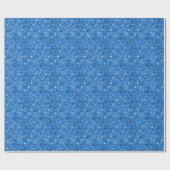 Classic Blue Bandana Paisley Cadeaupapier (Vlak)