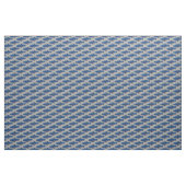 Classic Blue Corvette Design Fabric Stof (Fat Quarter)