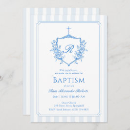 Classic Blue Crest Monogram BAP Kaart