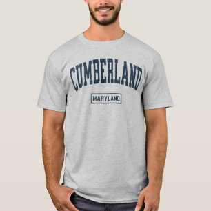 Classic Blue Cumberland Maryland MD T-shirt