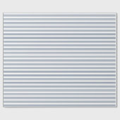 Classic Blue en White Stripe Gift Cadeaupapier (Vlak)