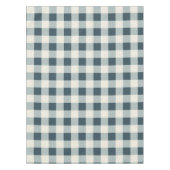 Classic Blue Farmhouse Gingham Style Tafelkleed (Voorkant)