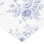 Classic Blue Flowers Pattern French blue toile Tafelkleed (Gekanteld)