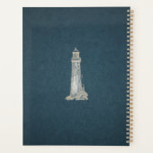 Classic Blue Gold Inspirational Sailing  Planner (Achterkant)