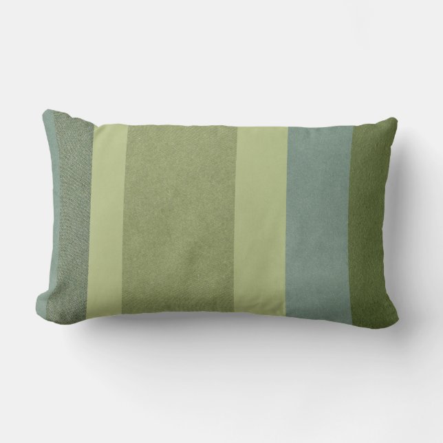 Classic Blue, Green Hues Sierkussen Kussen (Voorkant)