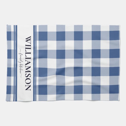 Classic Blue Pset Theedoek (Horizontaal)