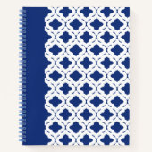 Classic Blue Recipe Notebook Notitieboek (Voorkant)