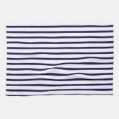 Classic Blue Stripe Theedoek (Horizontaal)