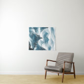 Classic Blue White Chinoiserie Landscape Painting Wandkleed (In Situ (horizontaal))