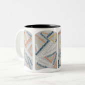 Classic Book Literatuur Decor op Mok (Voorkant links)