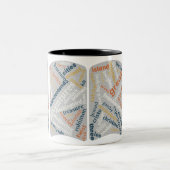 Classic Book Literatuur Decor op Mok (Center)