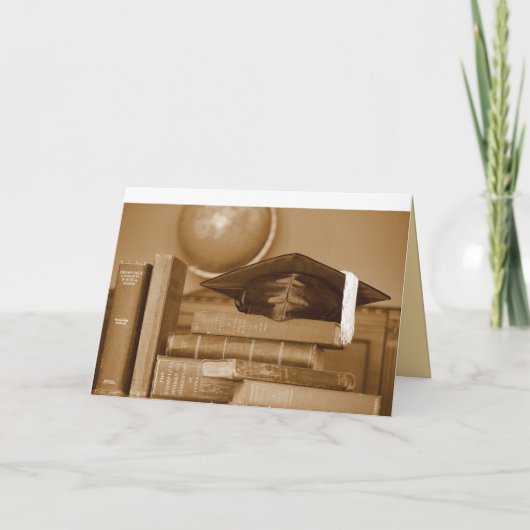 Classic Books Gradus Party Invitation Kaart (Achterkant)